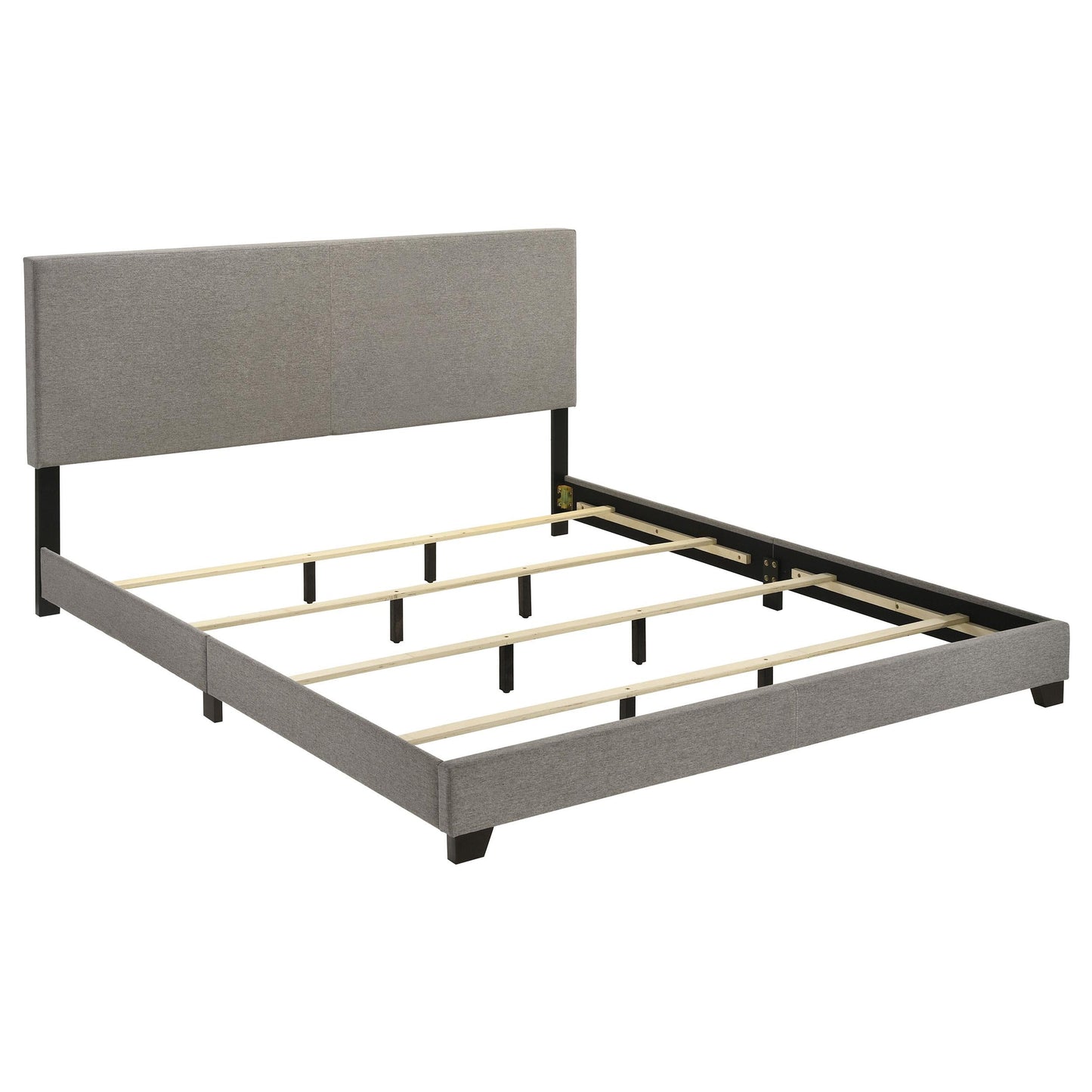 Dorian E King Bed - Taupe