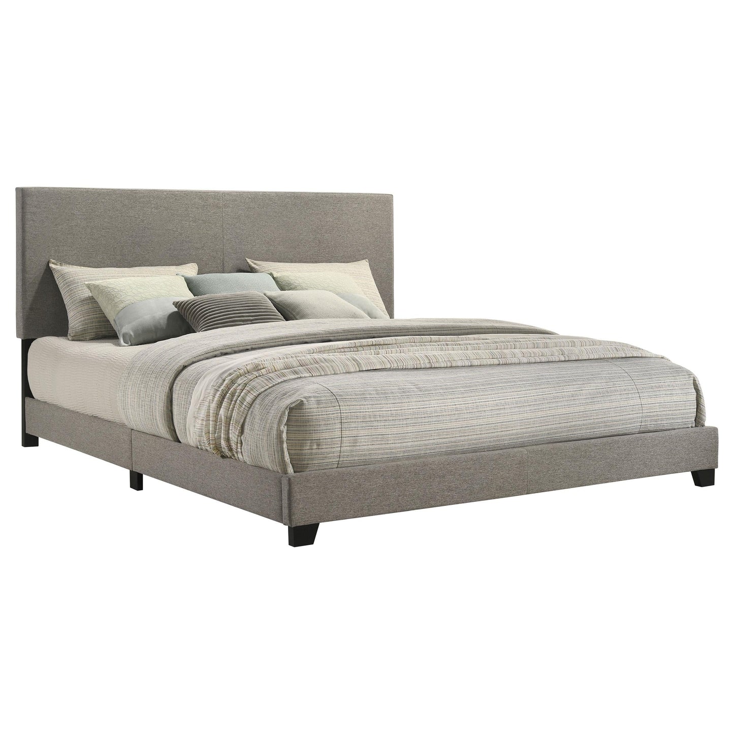 Dorian E King Bed - Taupe