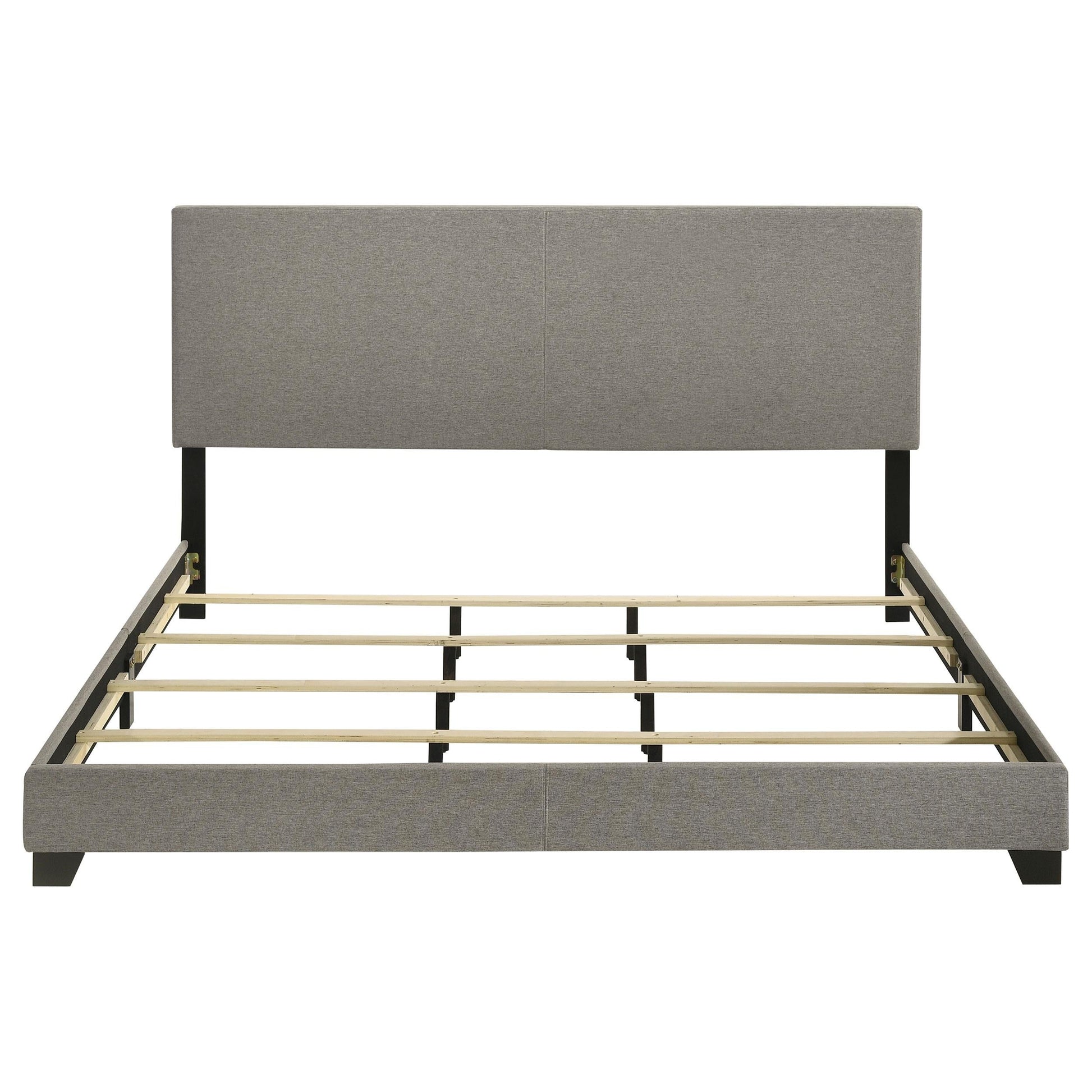Dorian E King Bed - Taupe