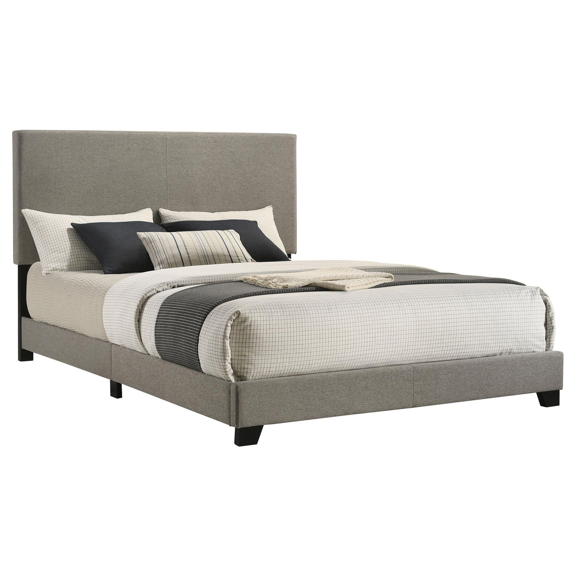 Dorian Queen Bed - Taupe