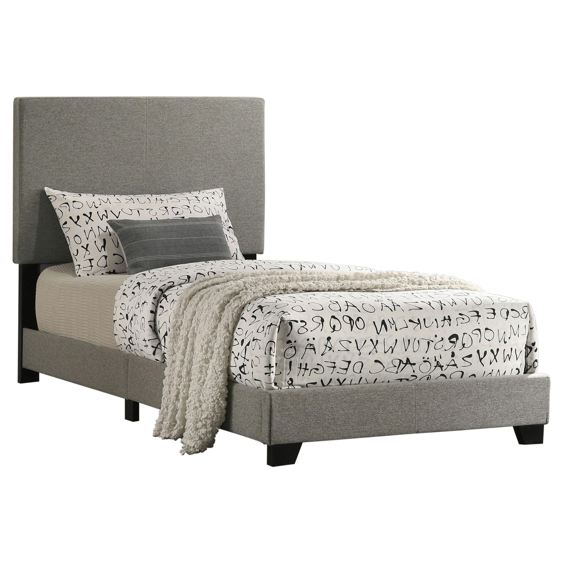 Dorian Twin Bed - Taupe