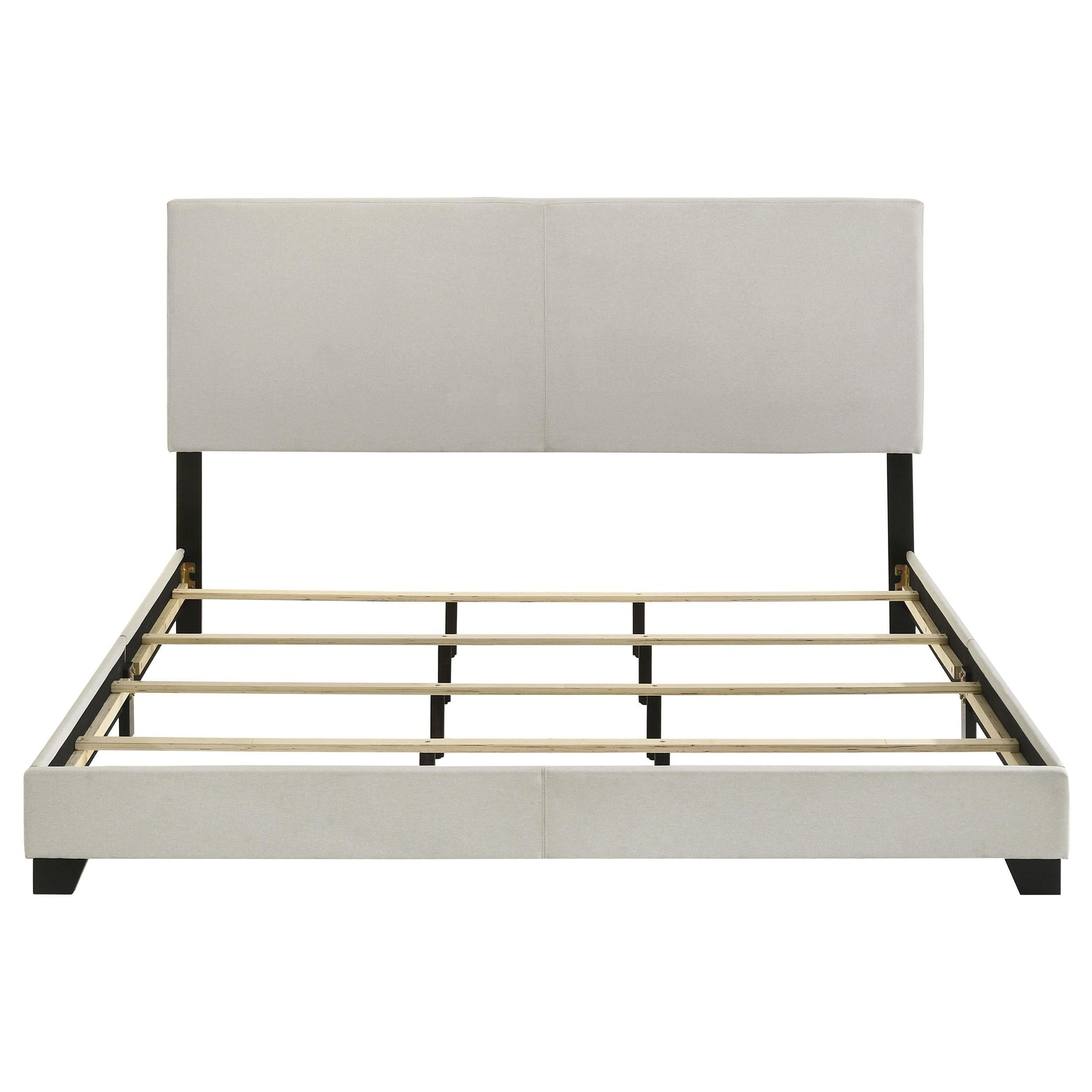 Dorian E King Bed - Cream