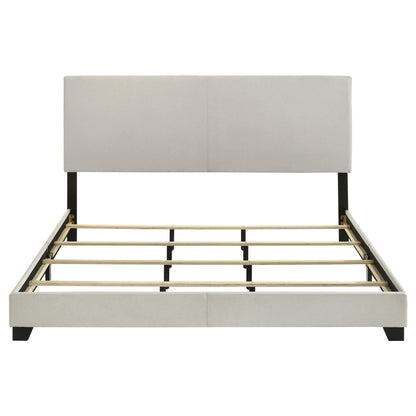 Dorian E King Bed - Cream