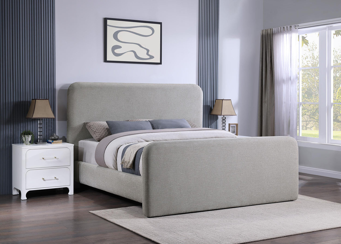 Wren Bed in Grey