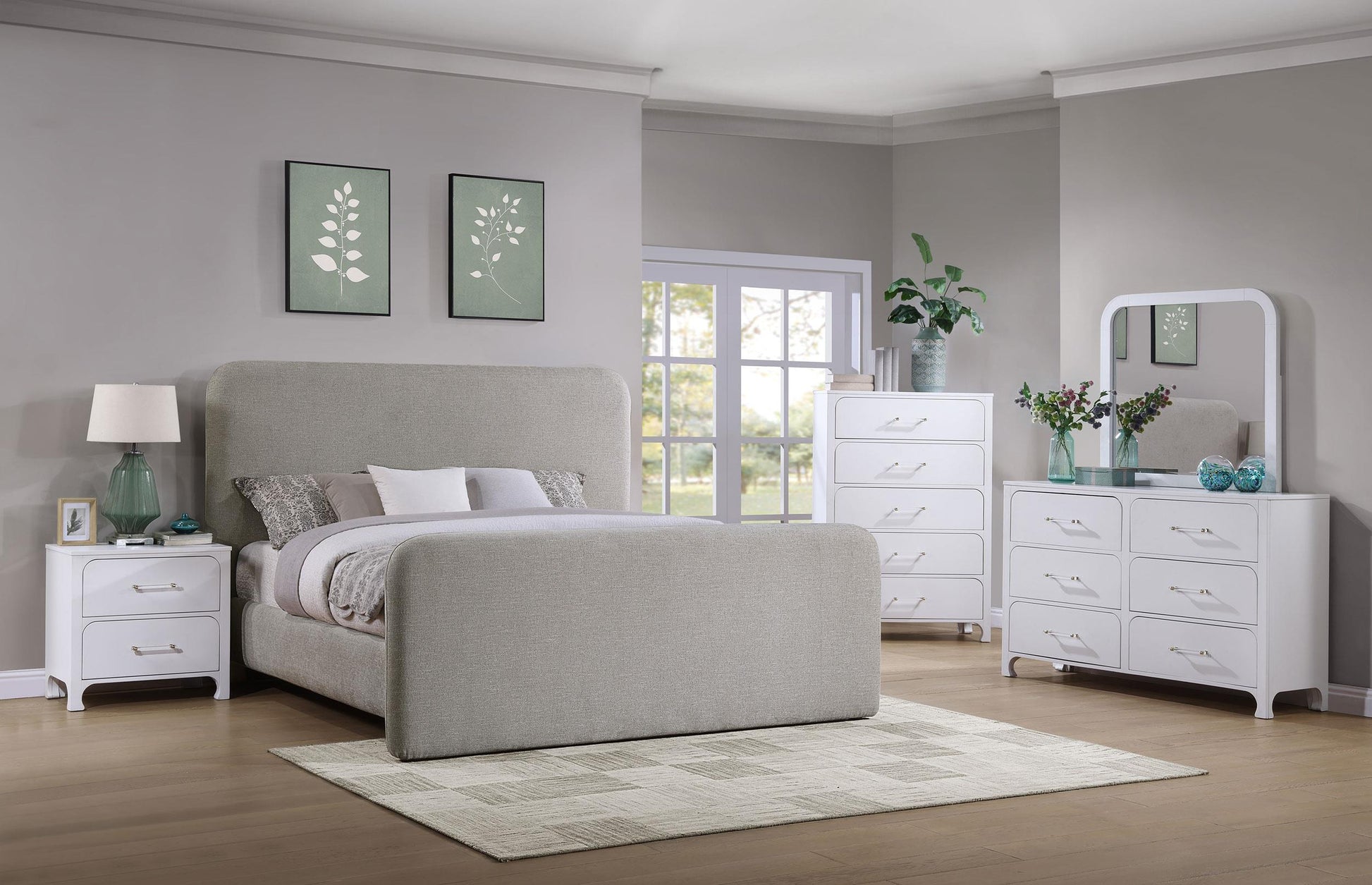 Wren Bed in Grey