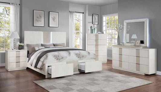 B616 79” Light Oak Bedroom Set 63”