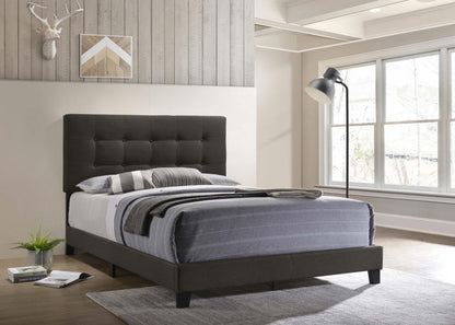 Mapes Bed in Charcoal