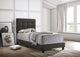 Mapes Bed in Charcoal