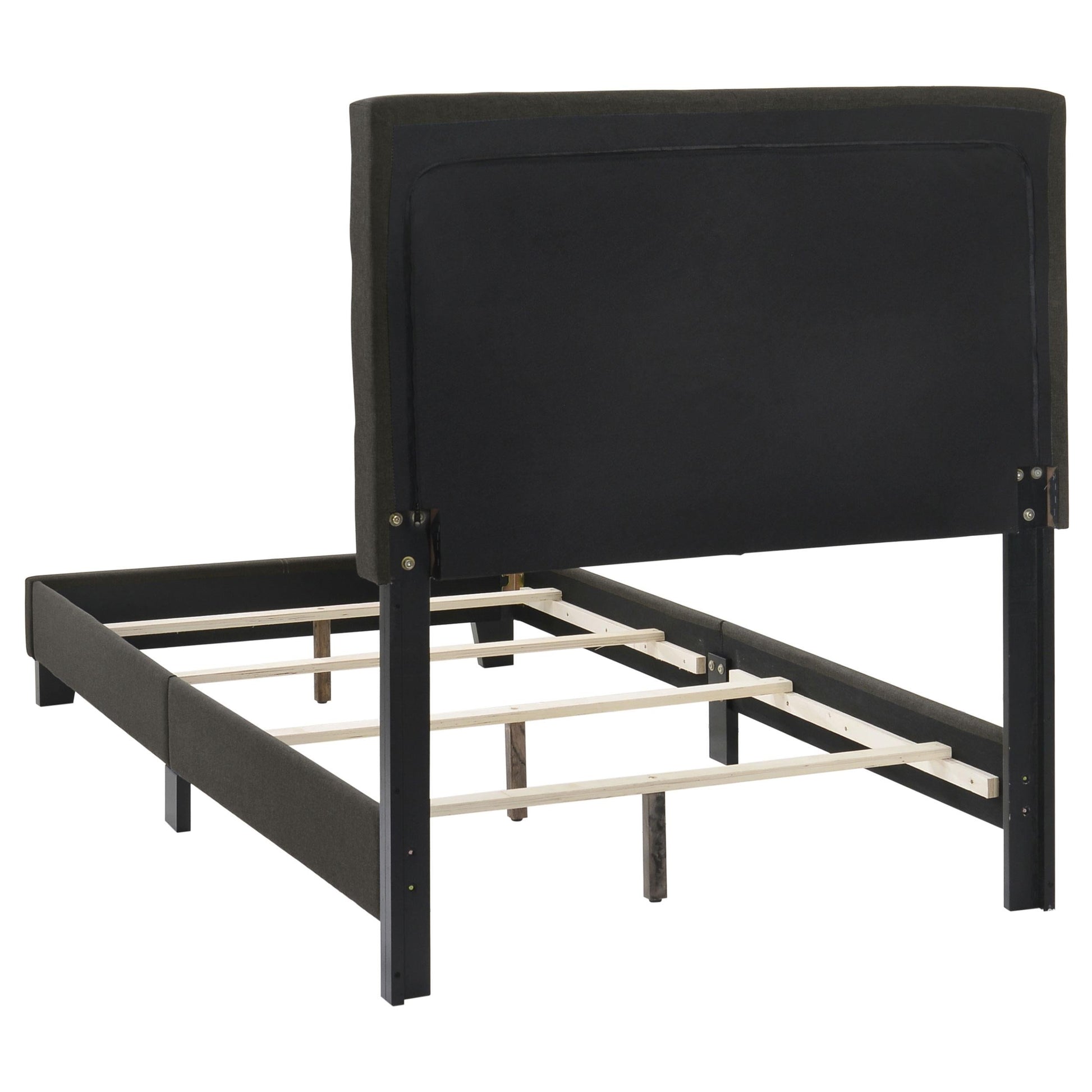 Mapes Bed in Charcoal