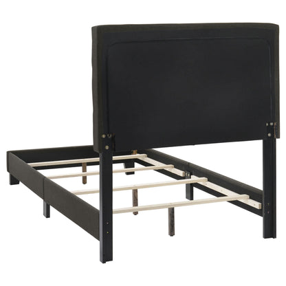 Mapes Bed in Charcoal