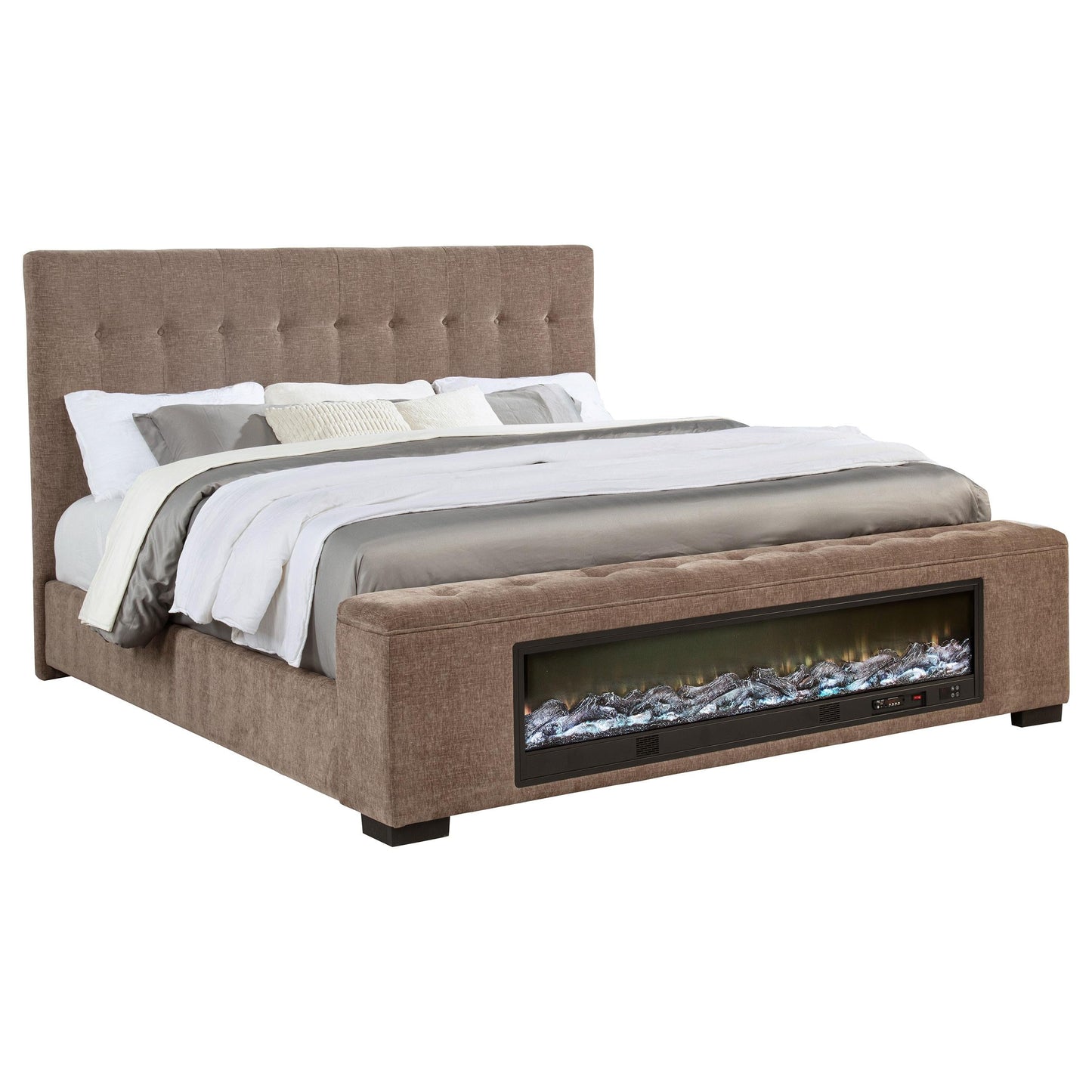 Senna Bed in Brown