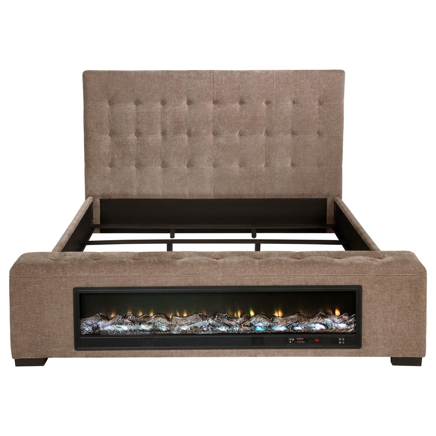 Senna Bed in Brown