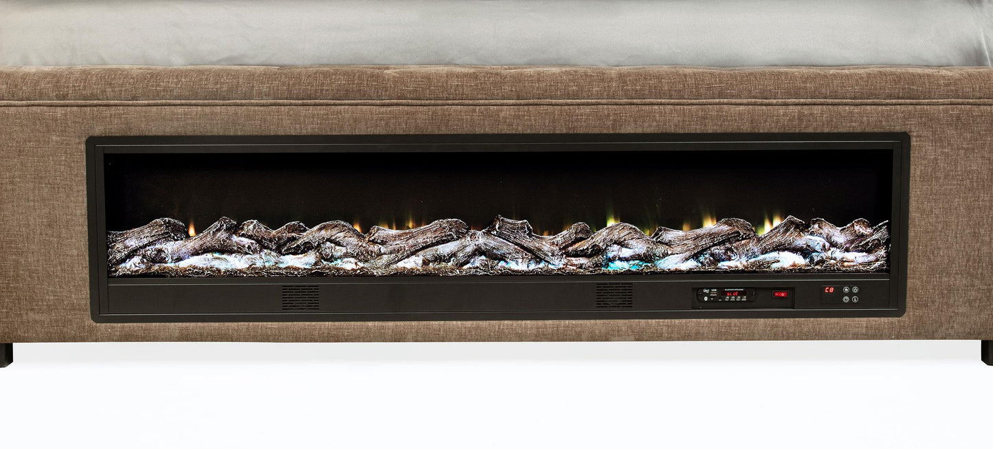 Senna Bed in Brown