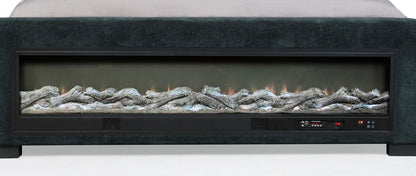 Preston Bed in Dark Blue