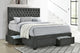 Soledad Queen Bed - Grey