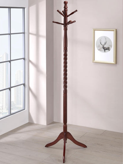 Riona Coat Rack in Merlot - Coaster Furniture