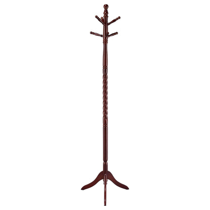 Riona Coat Rack in Merlot - Coaster Furniture
