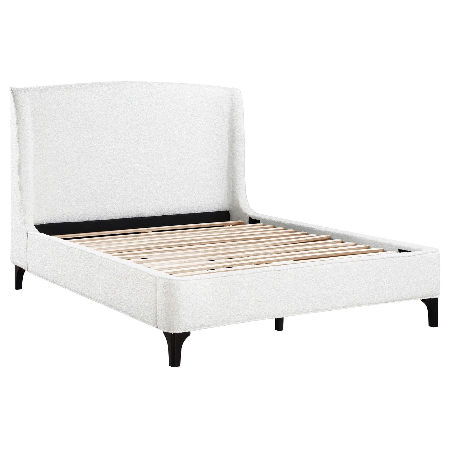 Mosby E King Bed - Snow