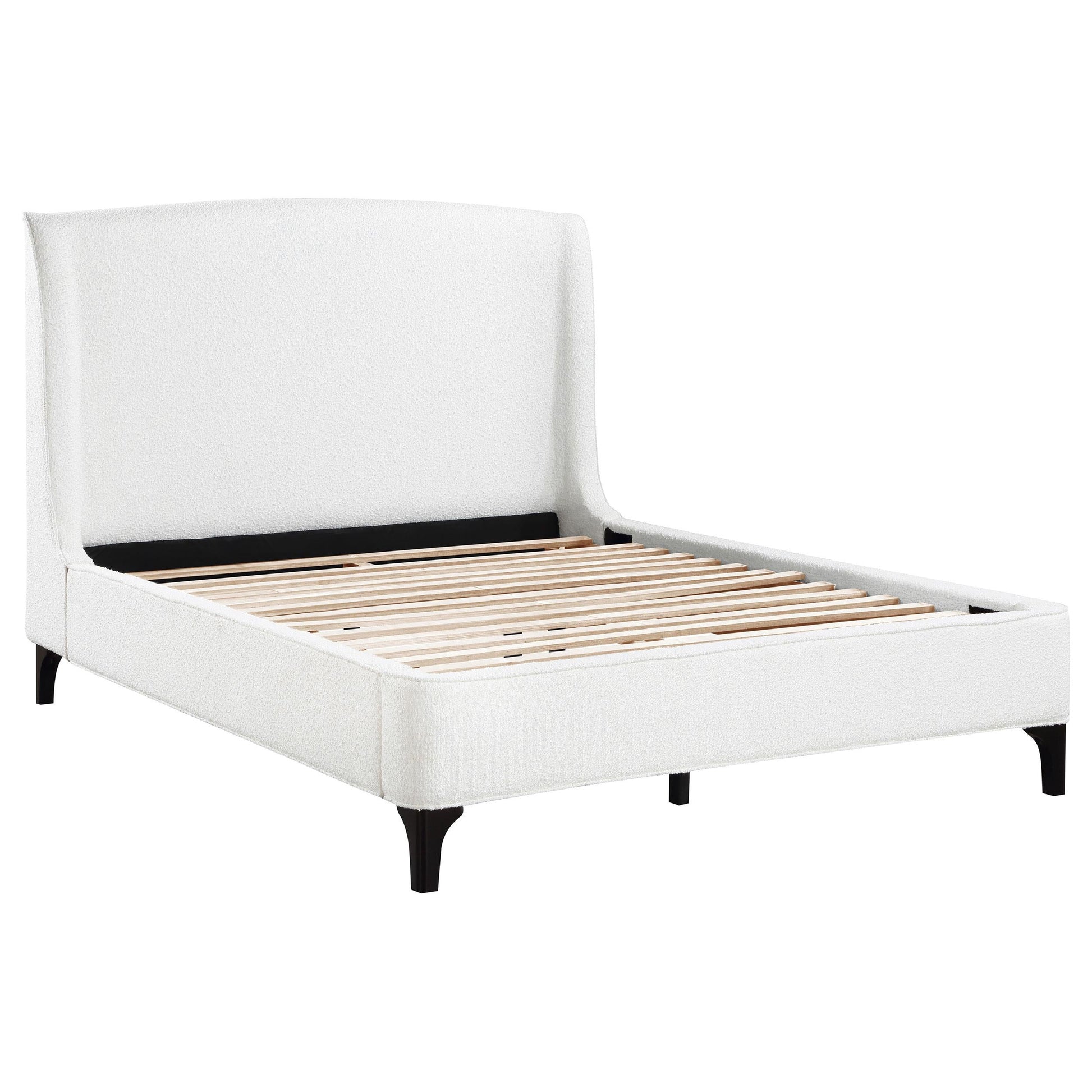 Mosby E King Bed - Snow