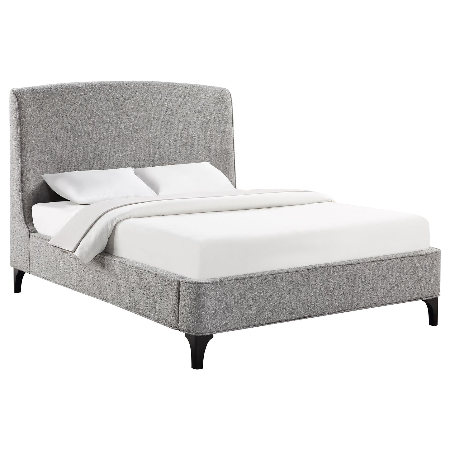 Mosby E King Bed - Grey