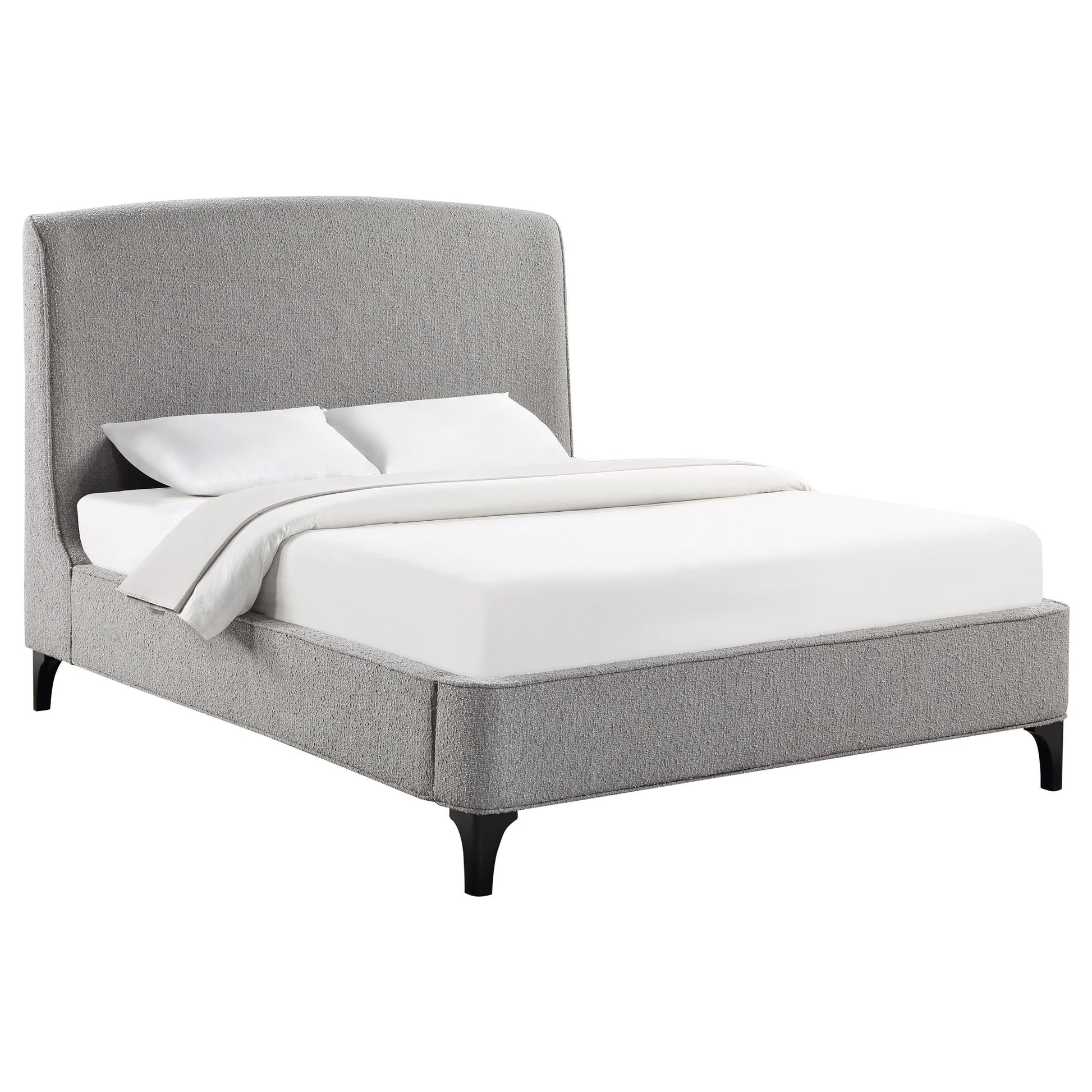 Mosby E King Bed - Grey