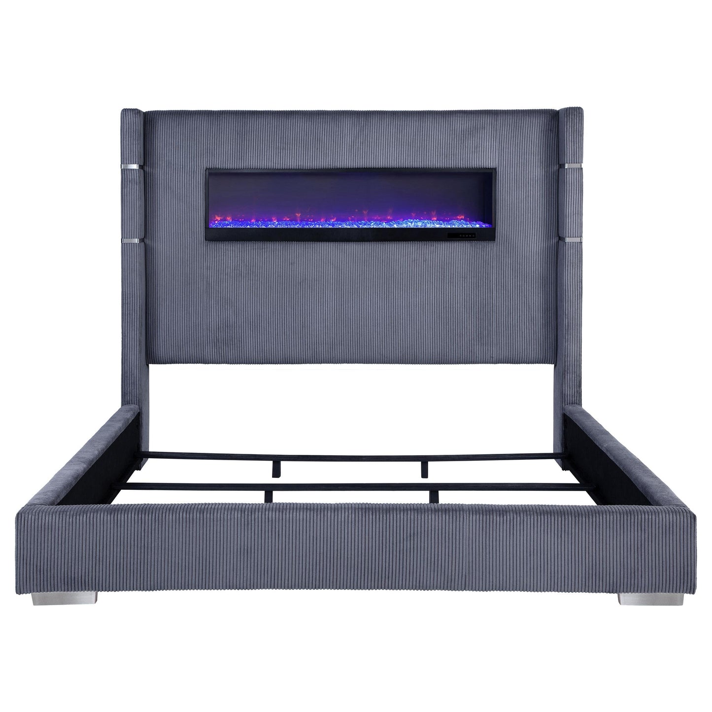 Tisdall Bed in Grey