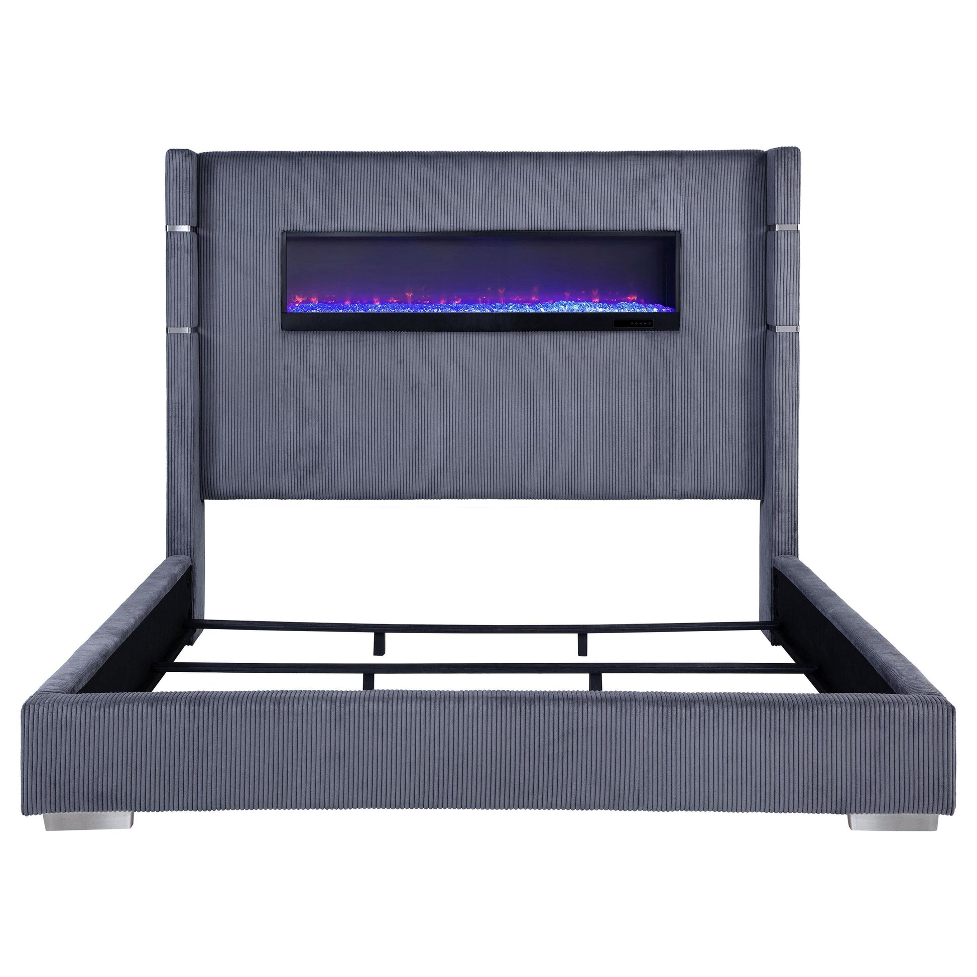 Tisdall Bed in Grey