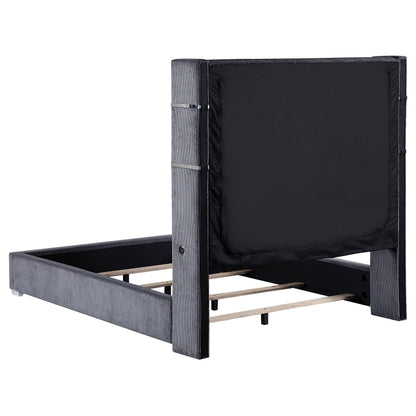 Tisdall Bed in Grey