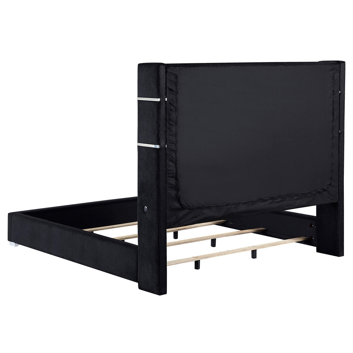 Tisdall E King Bed in Black - Coaster Furniture