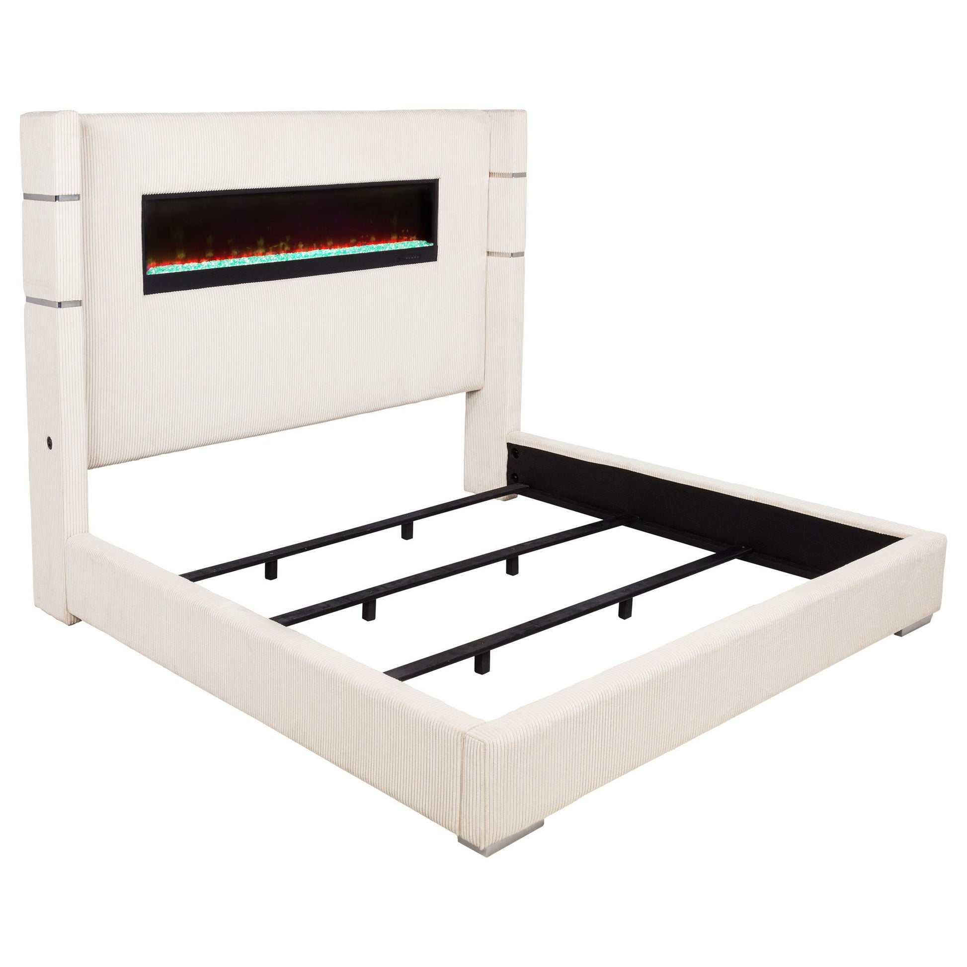 Tisdall Bed in Cream