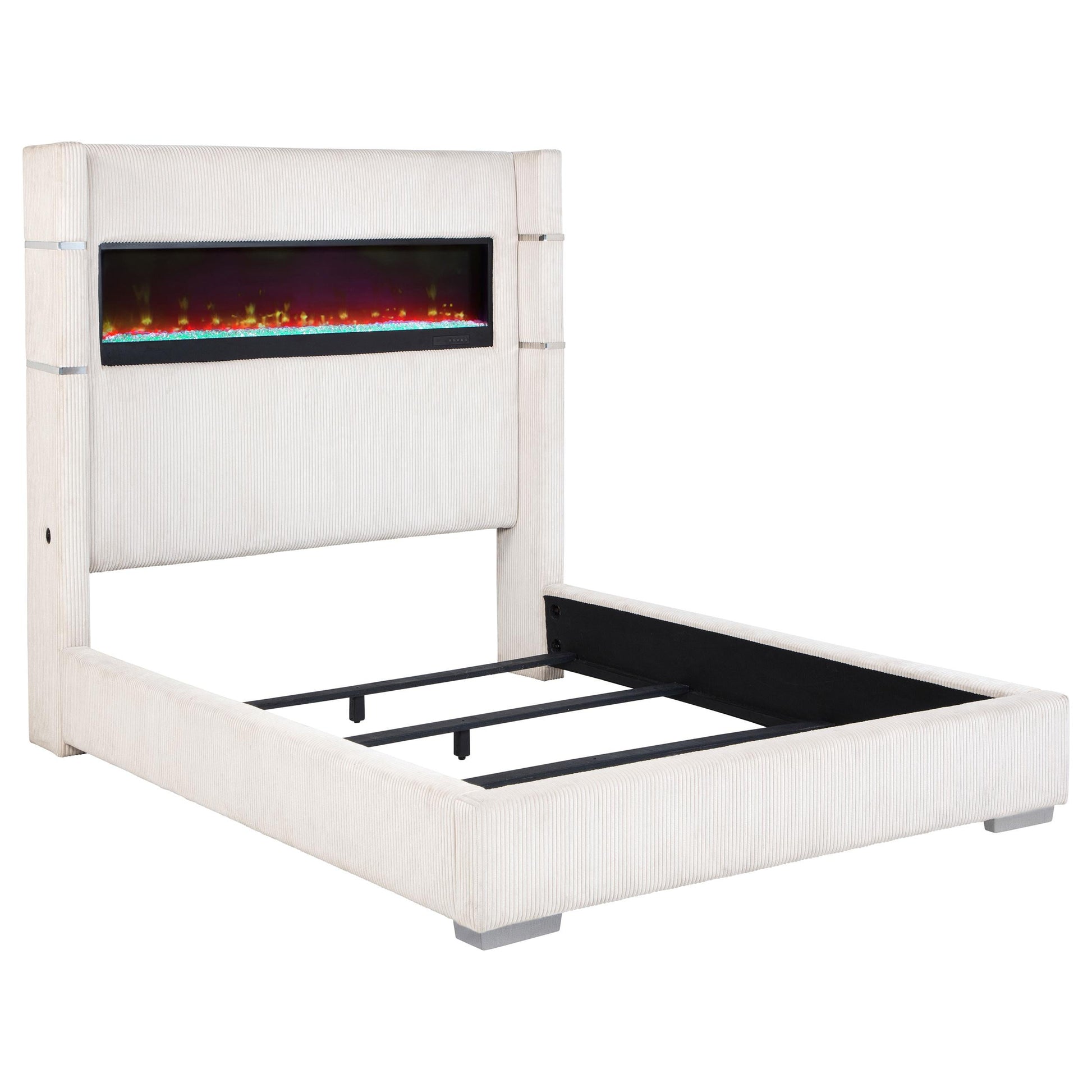 Tisdall Bed in Cream