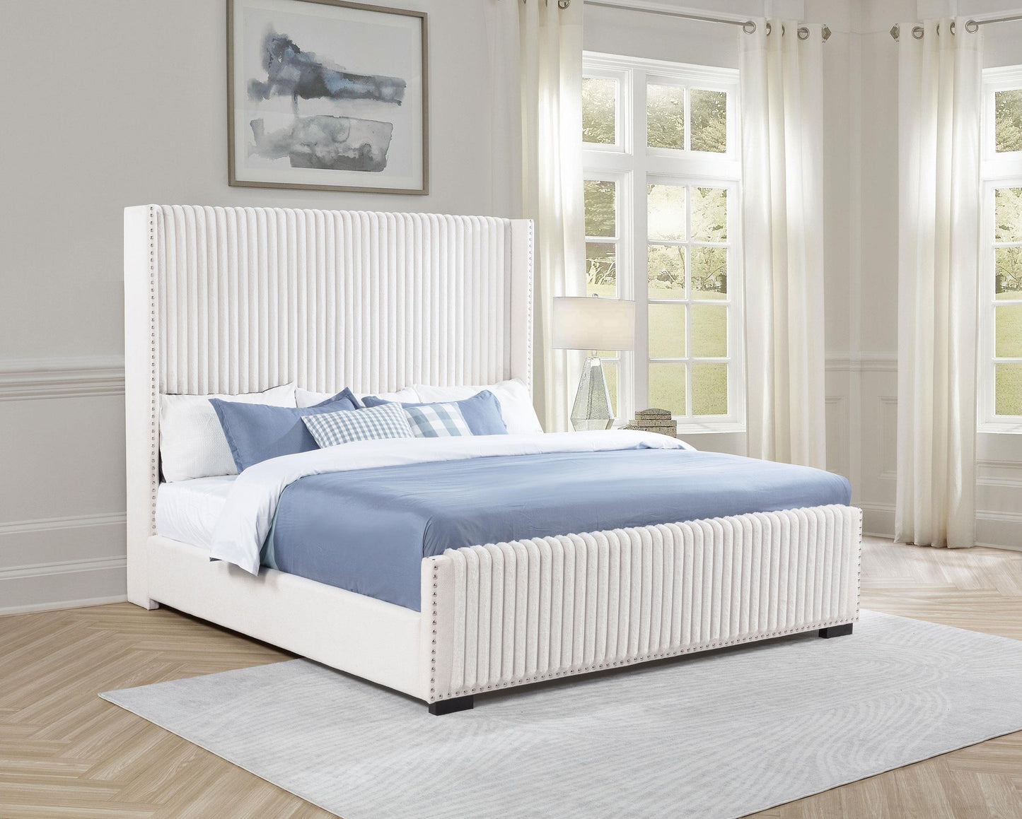Natasha Bed in Cream