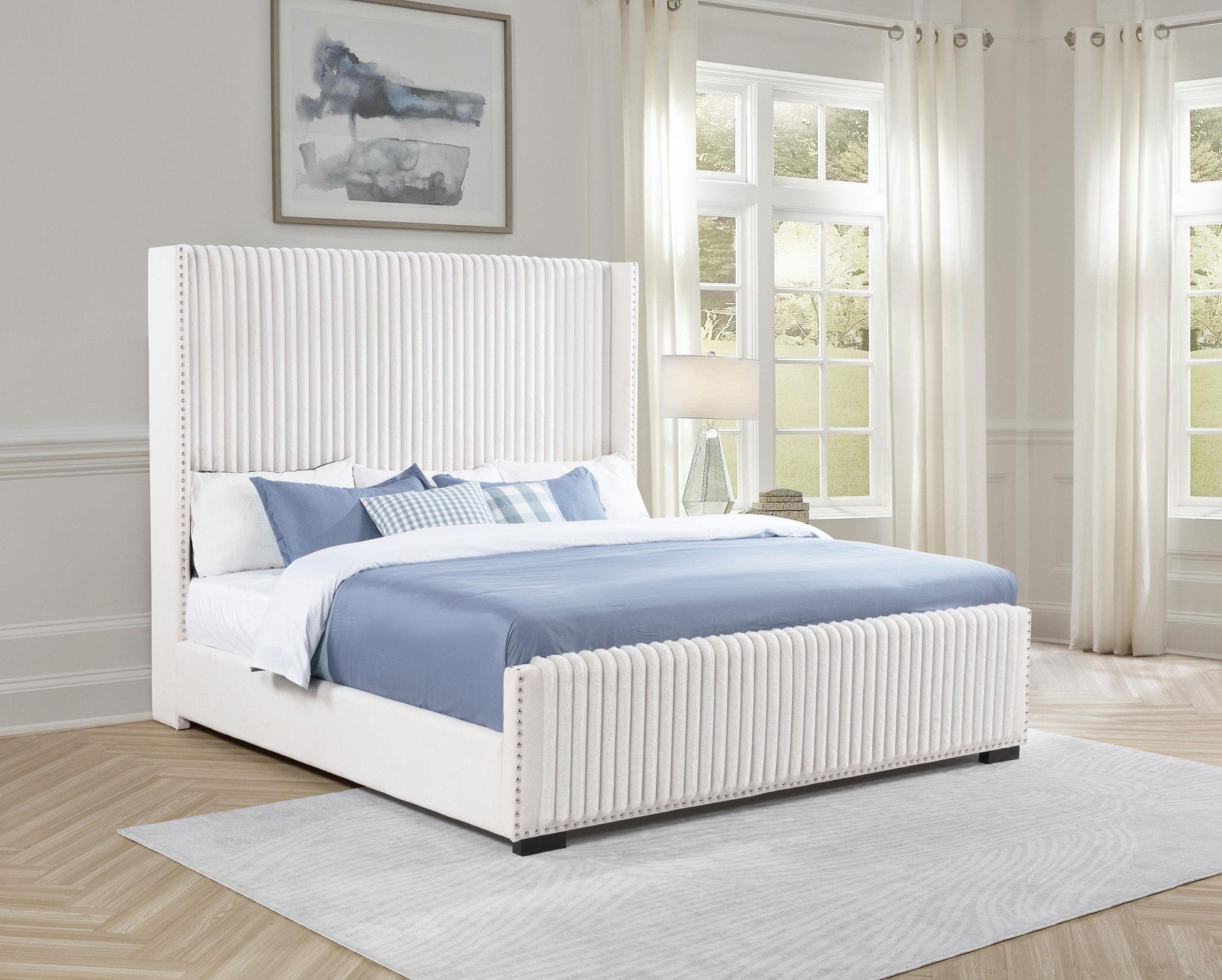 Natasha Bed in Cream