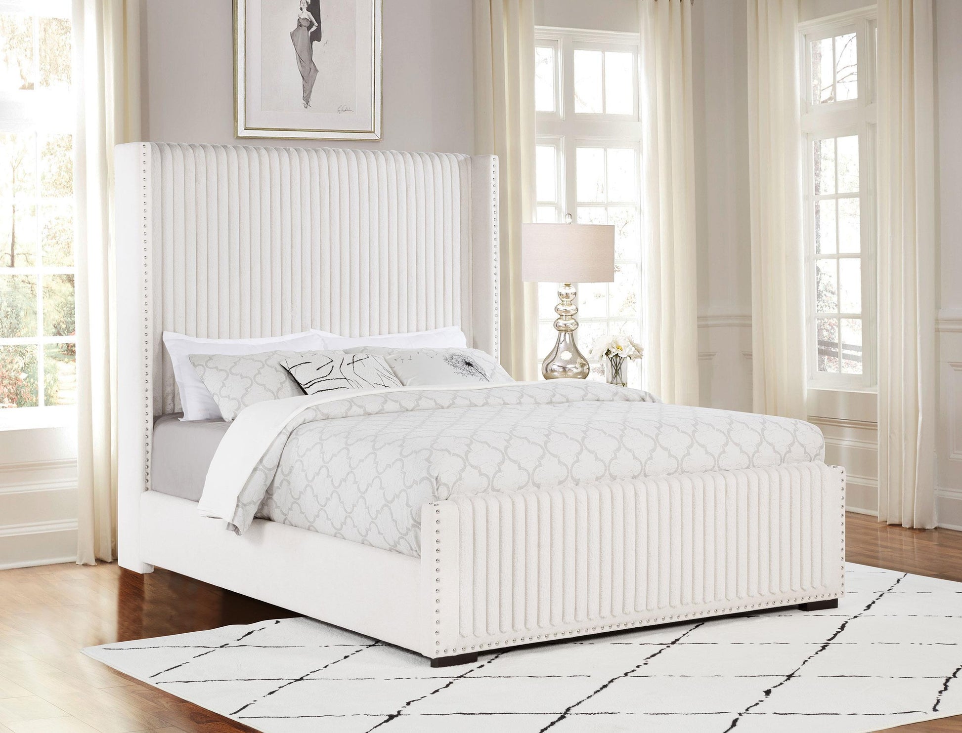 Natasha Bed in Cream