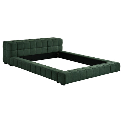 Trinity E King Bed in Green - Coaster Furniture