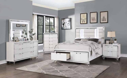 B761 White Bedroom Set