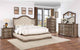 B772 80” Caramel Wood Bedroom Set