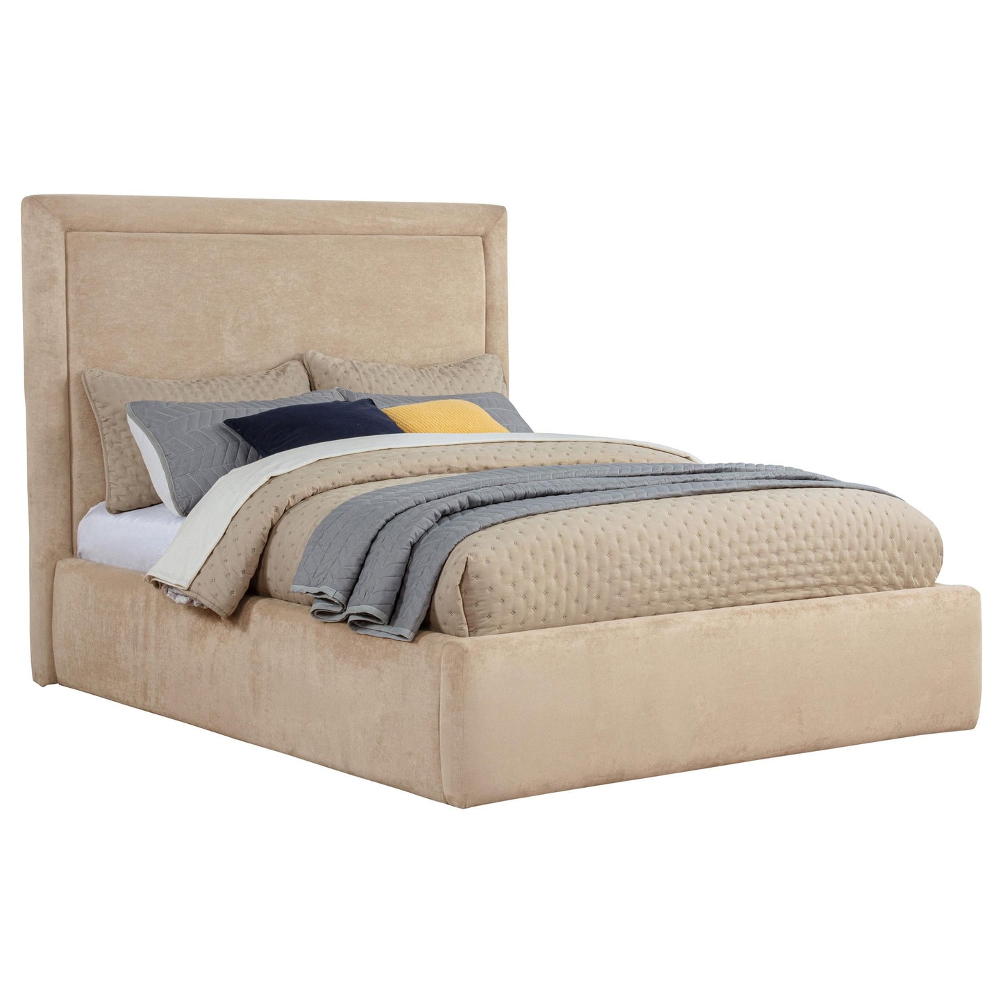 Lawson Full Bed - Light Saddle
