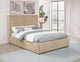 Lawson Queen Bed - Light Saddle