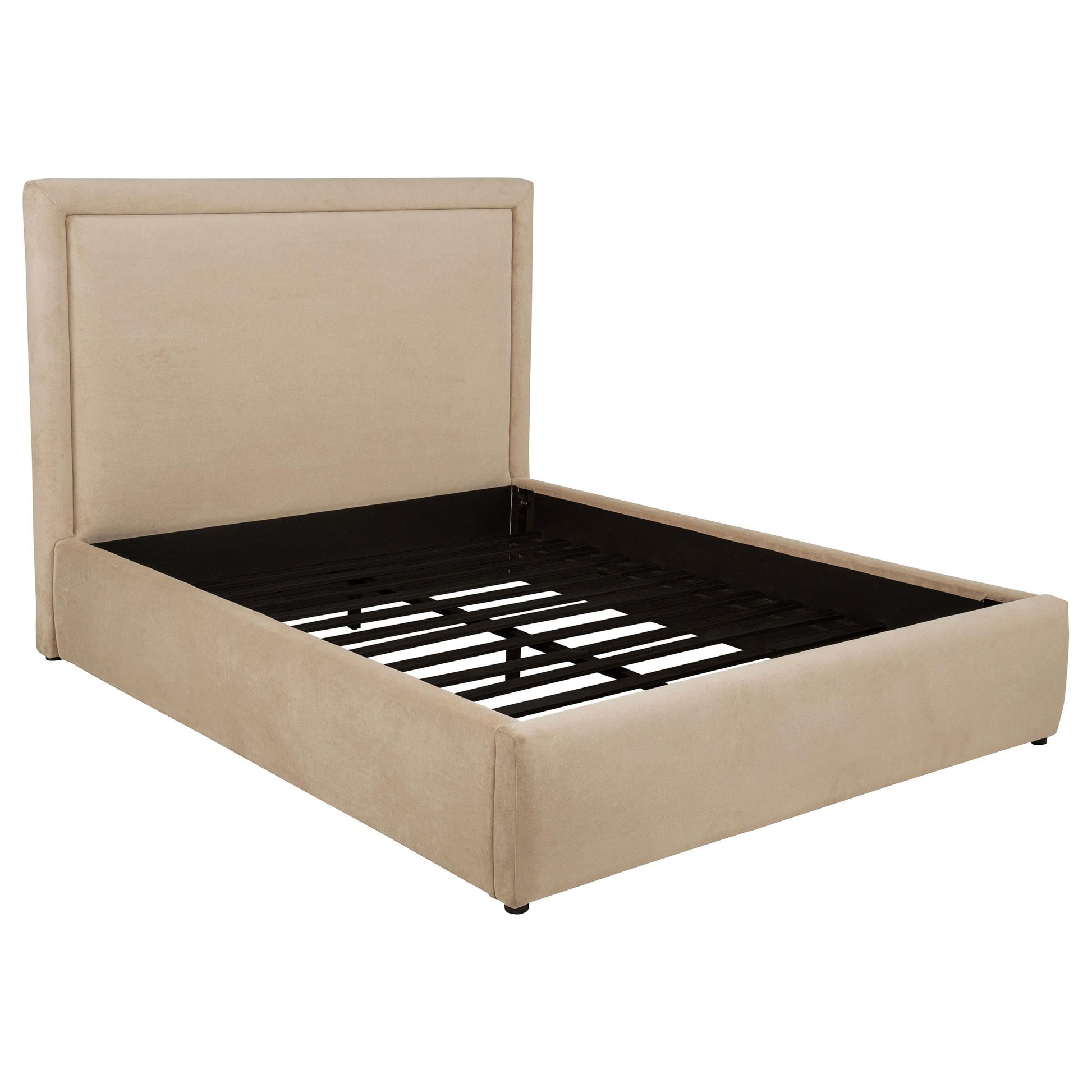 Lawson Queen Bed - Light Saddle