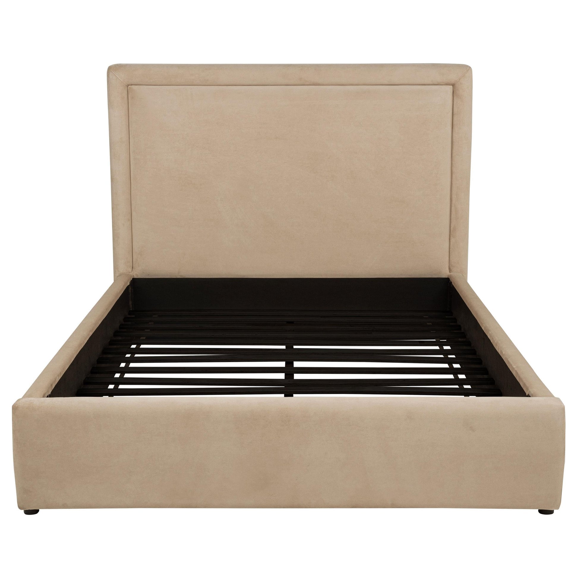 Lawson Queen Bed - Light Saddle