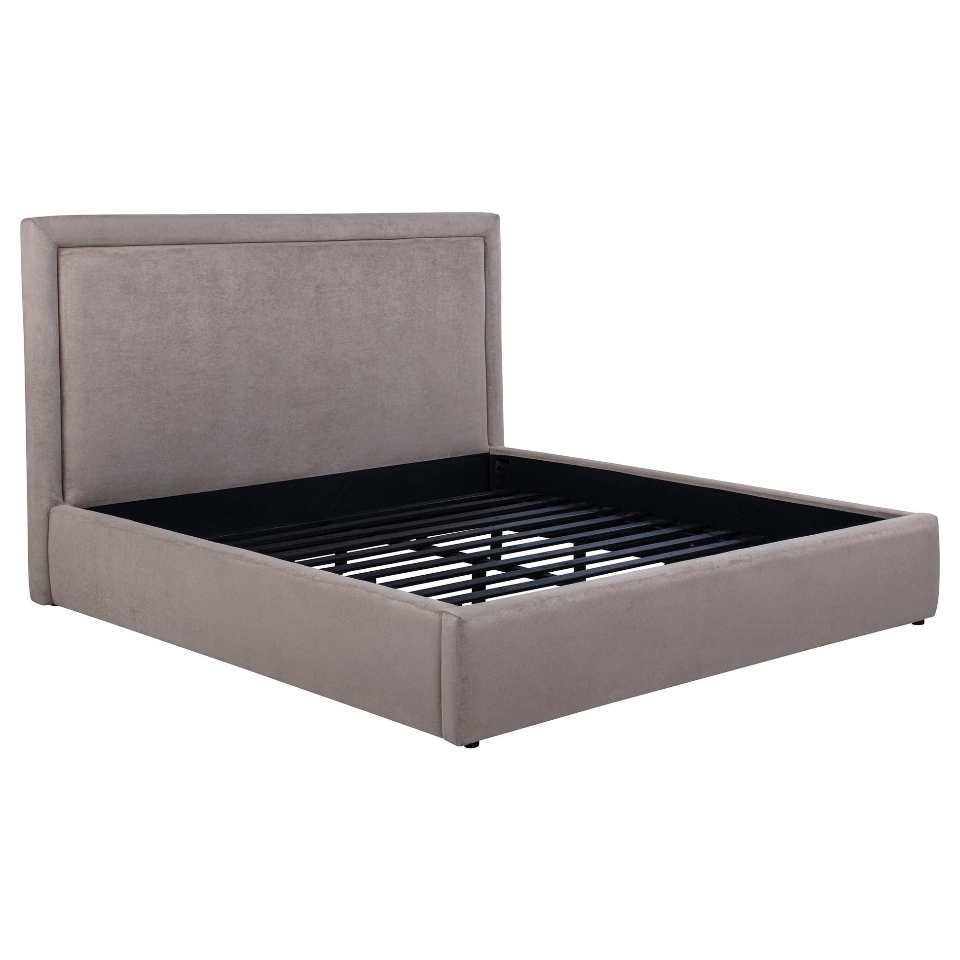 Lawson E King Bed - Mushroom