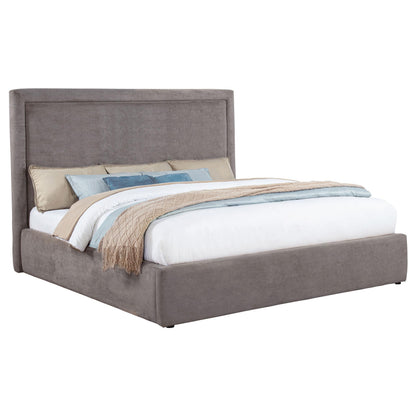 Lawson E King Bed - Mushroom
