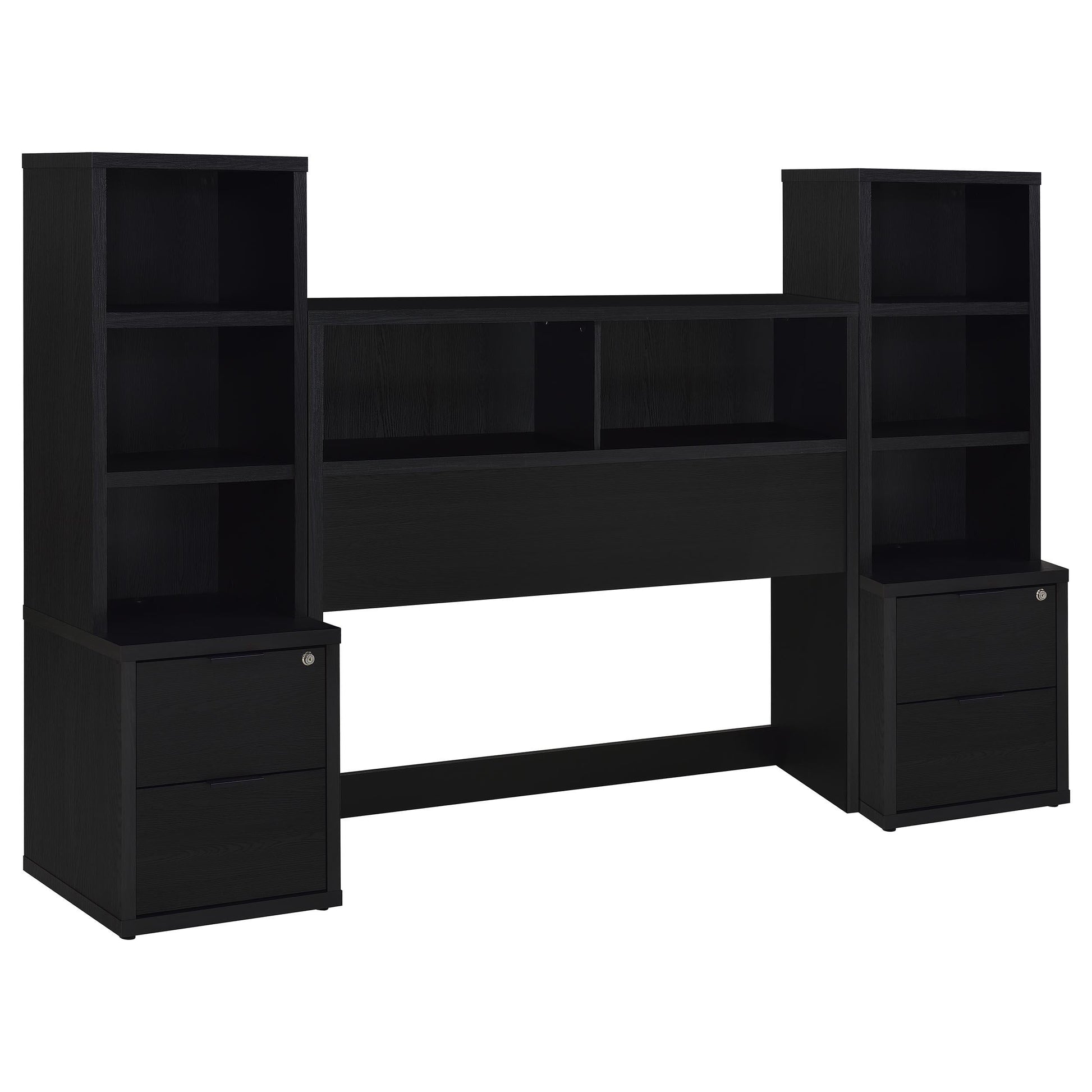Westpark Full 3-Piece Wall Set - Black