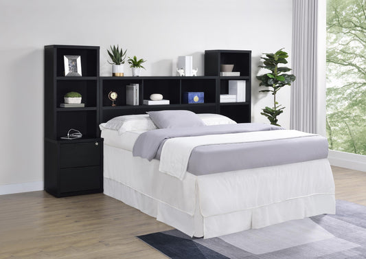 Westpark Queen 3-Piece Wall Set - Black