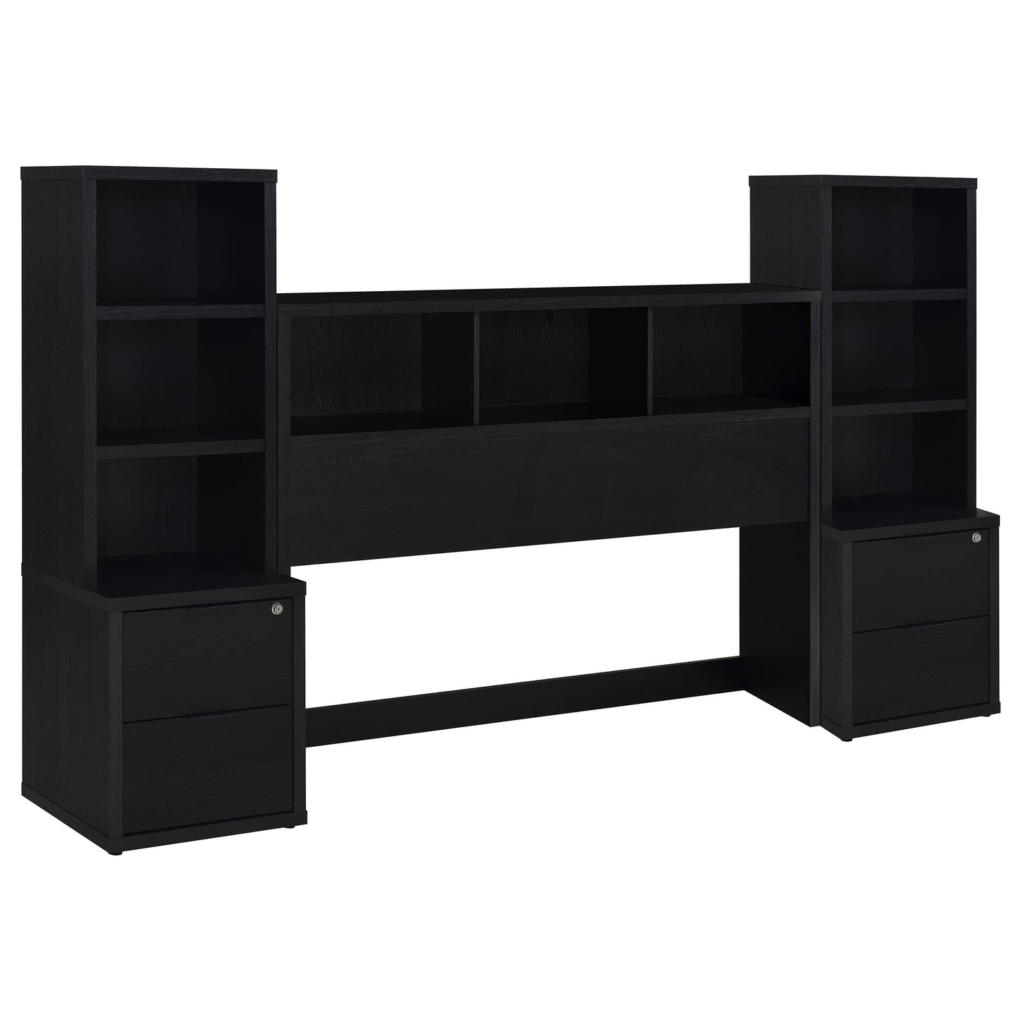 Westpark Queen 3-Piece Wall Set - Black