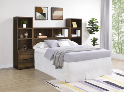 Westpark Full 3-Piece Wall Set - Dark Pine