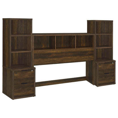 Westpark Queen 3-Piece Wall Set - Dark Pine