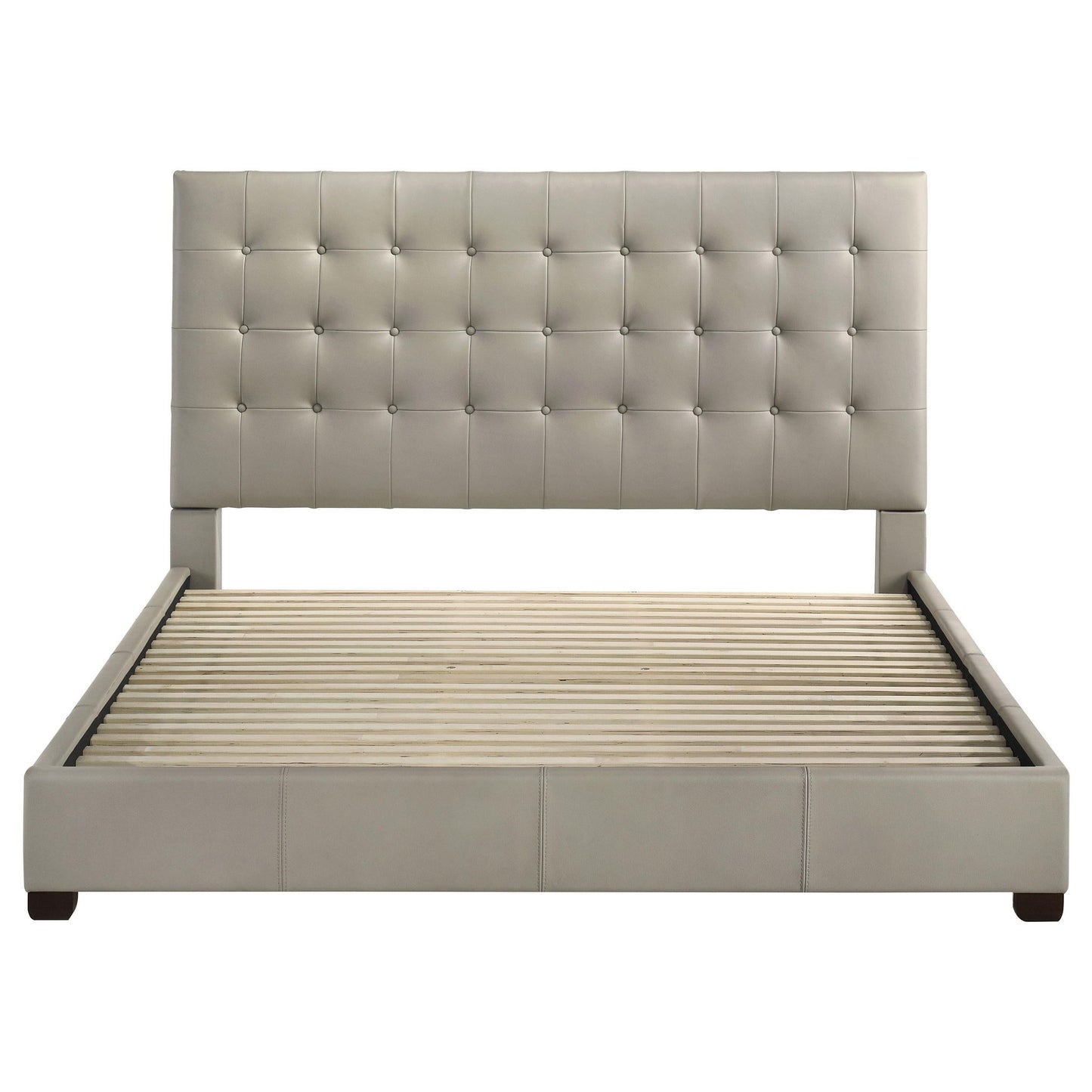 Medley E King Bed - Tan