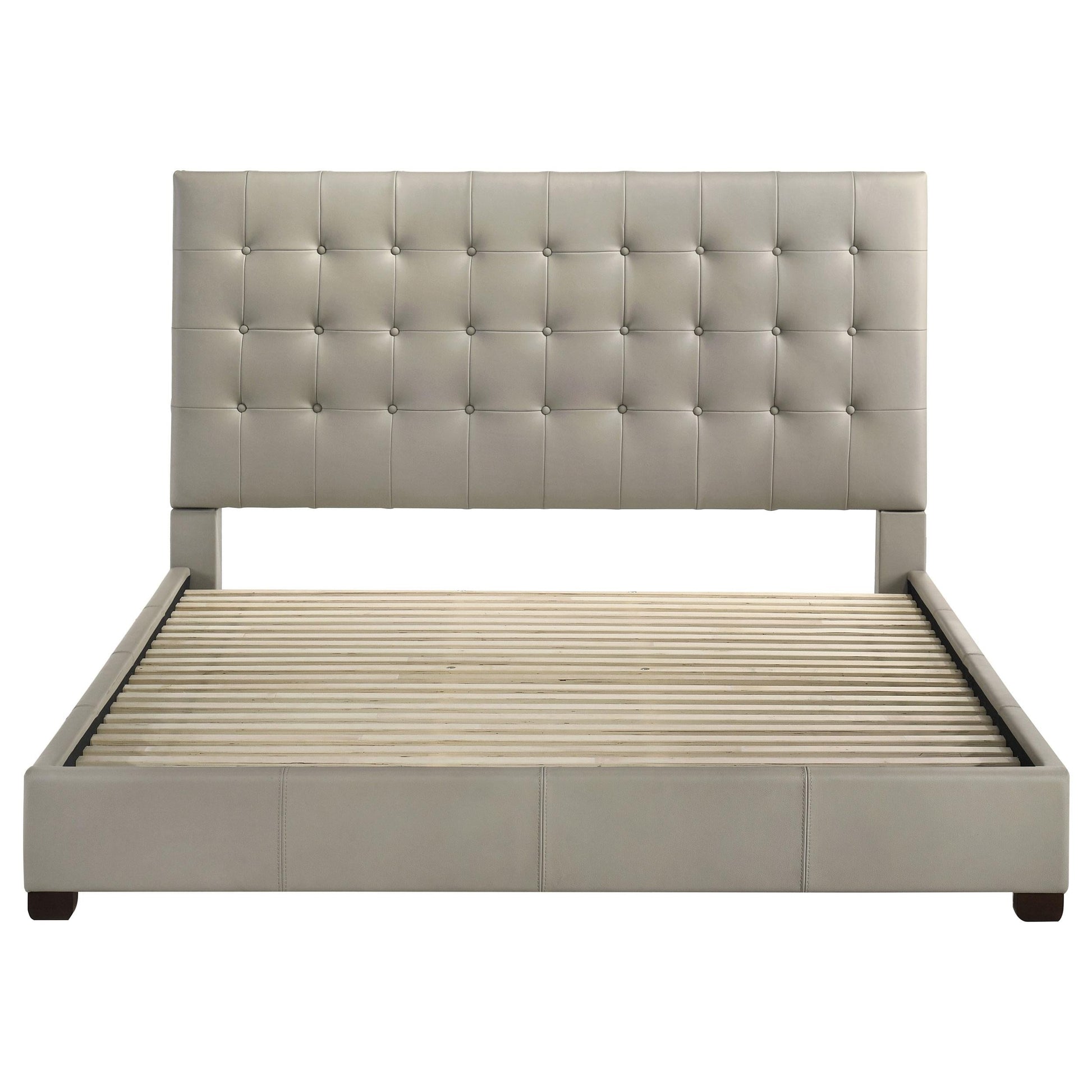 Medley E King Bed - Tan